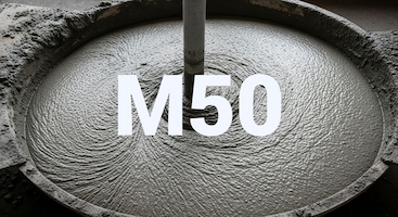 Цементный раствор М50 в Новосибирске